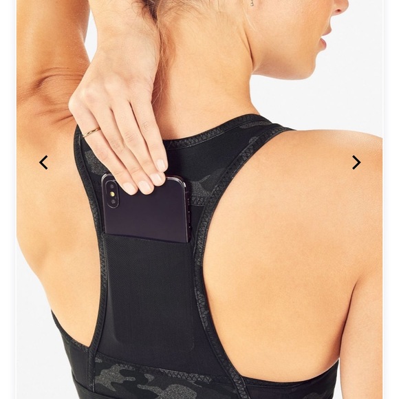 Fabletics Mila Camo Sports Bra Small - Picture 3 of 4